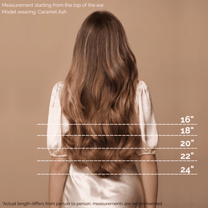 Ombre Espresso (#1C) to Caramel Brown (#6C) 100g Weft