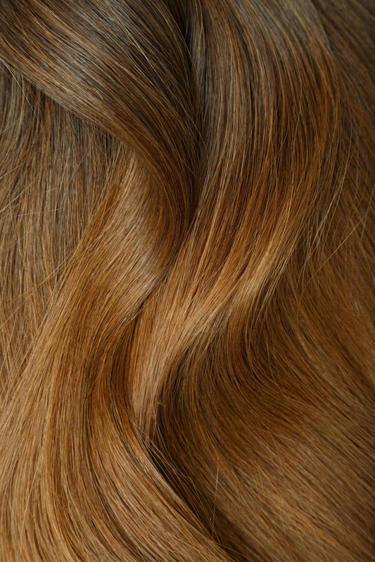 Ombre Espresso (#1C) to Chestnut Brown (#6C) 100g Weft