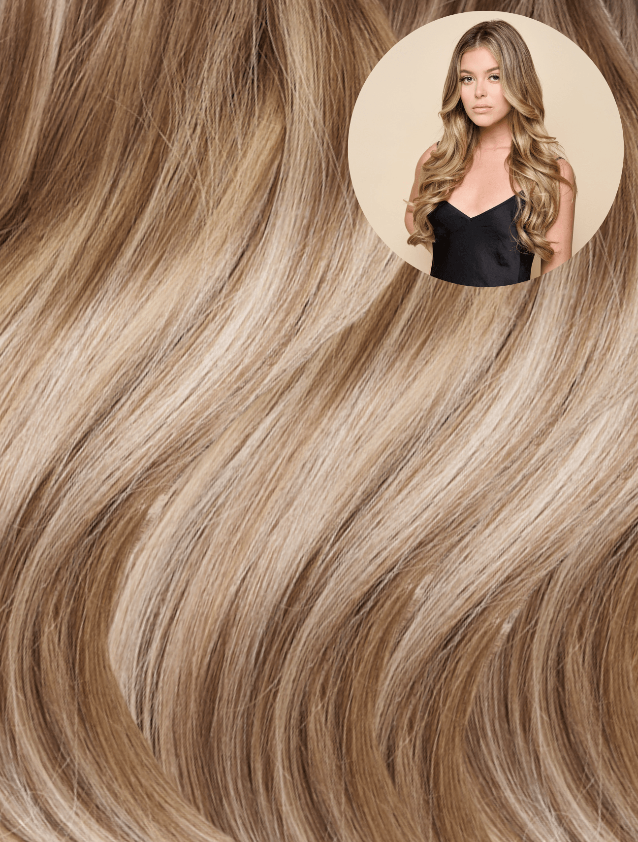 Beige Blonde Highlights (P10/613) Tape (50g)